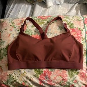 Maroon Sports Bra